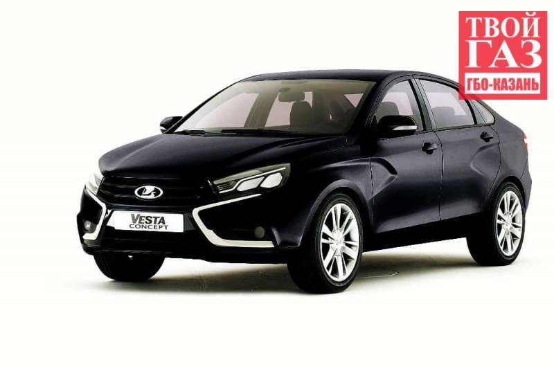 Установка ГБО на LADA VESTA ( DIGITRONIC -ПРОПАН) LPG