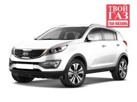 Установка ГБО на KIA SPORTAGE ( DIGITRONIC -ПРОПАН) LPG